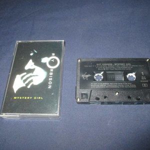 Roy Orbison  - Mystery Girl on cassette (Virgin Records Canada, 1989)